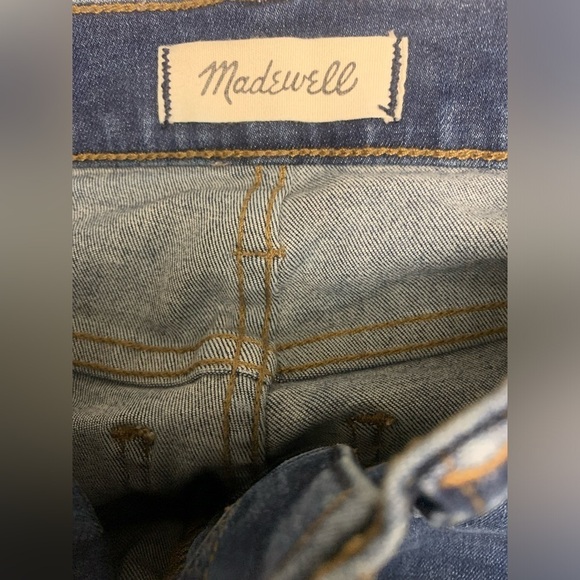 $128 NWOT Madewell Women’s Indigo Wash 9-Inch‎ High Rise Skinny Jeans Denim 26 - Picture 8 of 9